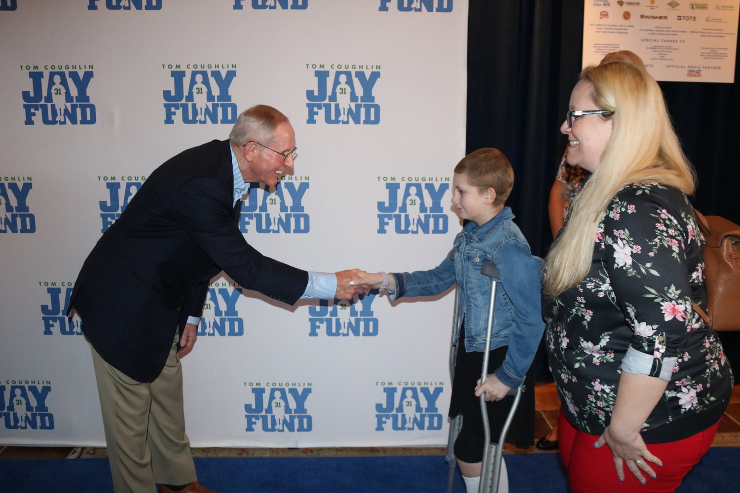 Tom Coughlin started the Jay Fund years ago with the mission of helping families and children battling cancer.
